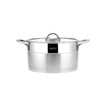 Nehir Silver Mat Trend 22 cm Derin Tencere - Görsel 2