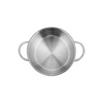 Nehir Silver Mat Trend 22 cm Derin Tencere - Görsel 3