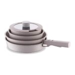 Korkmaz Pratika 10 Parça Tencere Tava Seti A2799 - Görsel 3