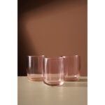 Fhilli Siena  6'lı Su Bardağı Toz Pembe 280CC - Görsel 4