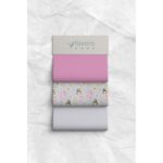 Favora Peri Balerin %100 Pamuk Tek Kişilik Nevresim Takımı - Gri - Görsel 4