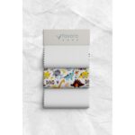 Favora Dino  Pamuk Tek Kişilik Nevresim Seti - Mavi - Görsel 4