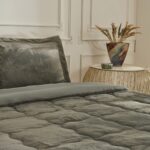 Karaca Home Flufy Çift Kişilik Soft Dream Comfort/Uyku Seti Haki - Görsel 4