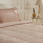 Karaca Home Flufy Çift Kişilik Soft Dream Comfort/Uyku Seti Pudra - Görsel 4