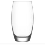 Lav Empire 6 Parça 510 ml Isıya Dayanıklı Şeffaf Desensiz Cam Meşrubat Bardağı Takımı - Görsel 2
