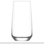 Lav Lal Serisi 6 Parça 480 cc Şeffaf Cam Uzun Su Bardağı - Kahve ve Çay Servis Seti - Görsel 2