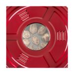 Şamdan Lüx 42 Lt Termostatlı Yuvarlak Döner Fırın – Emaye Hazne, Turbo Pişirme, Kompakt ve Dayanıklı Tasarım - Görsel 5