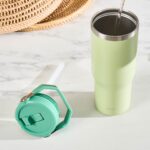 Karaca Star Ice Çelik Sızdırmaz Termos Mint 860 ml - Görsel 3