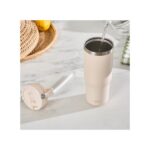 Karaca Star Ice Çelik Sızdırmaz Termos 860 ml Bej - Görsel 3