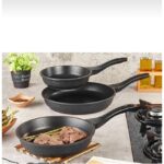 Kahramanlar Motto Döküm 3’lü Tava Seti 20-24-26CM