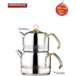 Kahramanlar Mega Enza Gold Çaydanlık