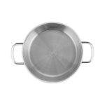 Nehir Paslanmaz Çelik Sahan Seti - 3 Lü Yumurta Sahanı Tavası 16-18-20 cm 3 Boy - Görsel 5