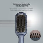 Arzum Superstar Pro Saç Düzleştirici Fırça- Okyanus - Görsel 4