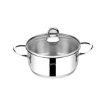 Nehir Silver 6 Parça Paslanmaz Çelik Mini Tencere Seti (12-14-16 Cm) - Görsel 3