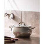 Madame Coco Vera Derin Tencere - Çelik - 22 cm