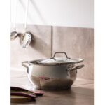 Madame Coco Vera Derin Tencere - Çelik - 22 cm - Görsel 2