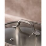 Madame Coco Vera Derin Tencere - Çelik - 22 cm - Görsel 5