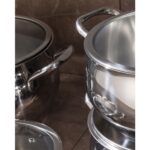 Madame Coco Vera 8 Parça Tencere Seti - Çelik - Görsel 2