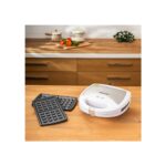 Homend - Emsan Toastbuster 1319H Tost Makinesi (Waffle Plakalı) Beyaz