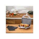 Homend - Emsan Toastbuster 1319H Tost Makinesi (Waffle Plakalı) Beyaz - Görsel 3