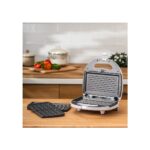 Homend - Emsan Toastbuster 1319H Tost Makinesi (Waffle Plakalı) Beyaz - Görsel 5