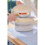 Acar Feel Good 20 cm Emaye Kaplama Basık Çelik Tencere – İndüksiyon ve Fırında Kullanıma Uygun Dayanıklı Tasarım - Görsel 4