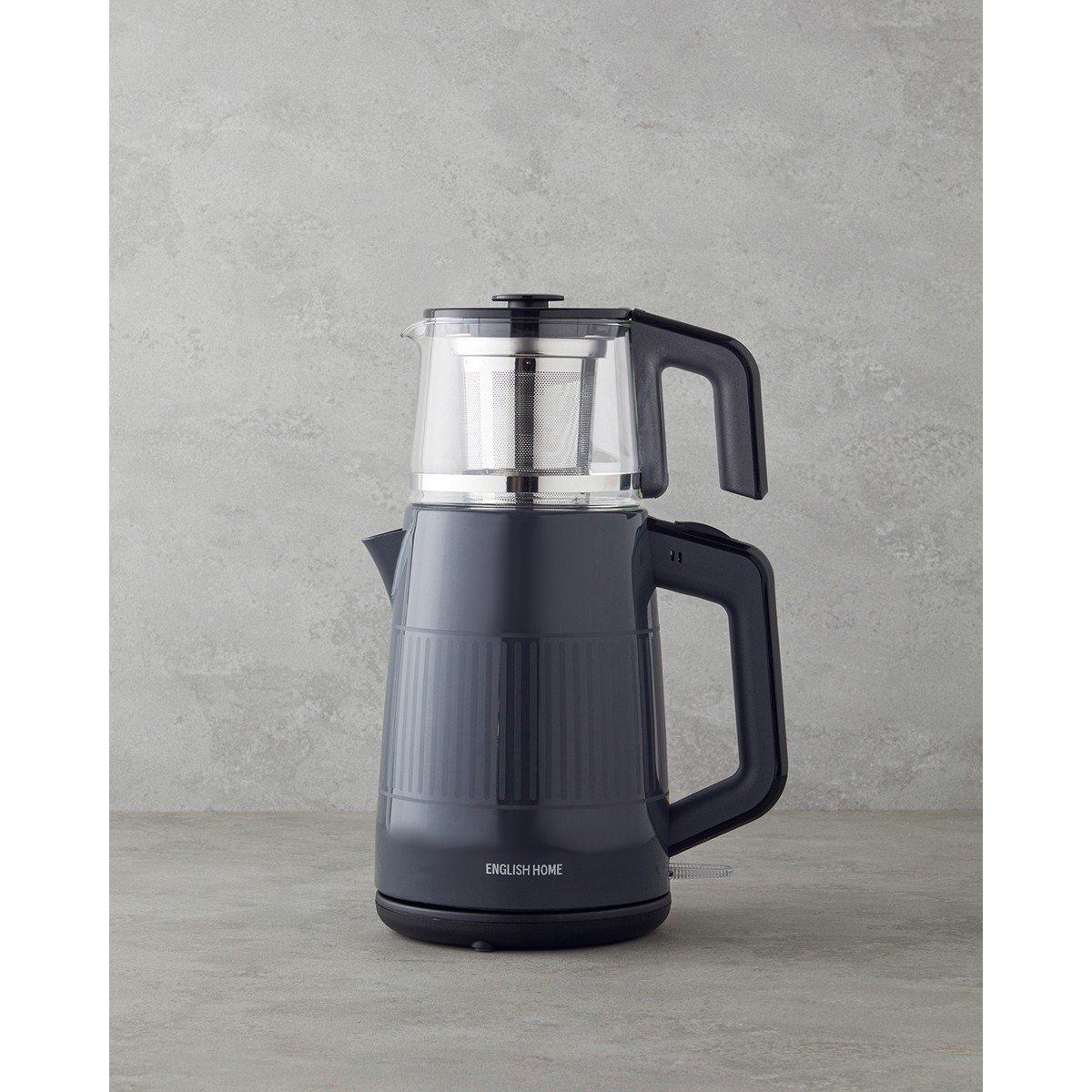 110000838295753.jpg English Home Cmk 6030 Çay Makinesi ve Kettle 2 Litre Antrasit - Görsel 1