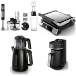 Philips Çeyiz Seti (HD6301 Tost MAKINESI/HR2695 Blender Seti /HD7301 ÇAYCI/HDA150 Kahve Makinesi)