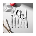 Nehir Safir Saten 12 Kişilik 72 Parça Kutulu Çatal Kaşık Bıçak Takımı