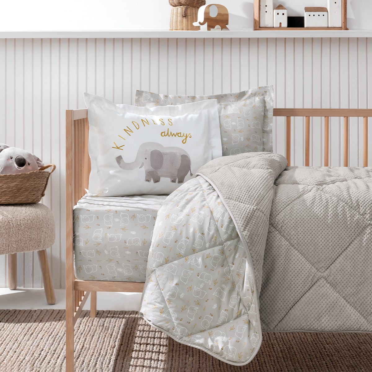 110000839608725.jpg Yataş Mini Fante Bebek Triola Uyku Seti - Görsel 1