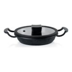 Schafer Hektor 3 Lü Döküm Sahan Seti 6 Parça-Siyah - Görsel 4