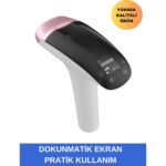 Hoppo X10 IPL Buz Lazer Epilasyon Cihazı Beyaz Renk 999999 Flaş Atım ile Konforlu Kullanım - Görsel 3