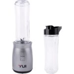Yui M19 500W Kişisel Smoothie Blender Gri +1 Adet Yedek Şişe - Görsel 2