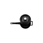 Lava Döküm Yuvarlak Sos Tenceresi. Döküm Demir Yekpare Saplı Trendy Serisi Çap(Ø18 Cm. - Görsel 2