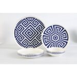 Oms Collection Aquamarine - 24 Parça, Modern, Çağdaş Tasarımlı  Porselen Yemek Takımı