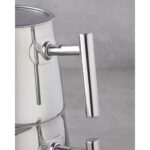 English Home New Aden Çelik Çaydanlık 0,60 L- 1,25 L Silver - Görsel 4