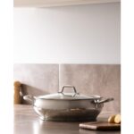 Madame Coco Vera Kısa Tencere - Çelik - 28 cm