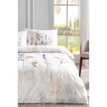 Özdilek Floraison Çift Kişilik Nevresim Takımı - Somon - Görsel 4