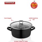 Kahramanlar Cips Chef 22 Cm Emaye Kızartma Tenceresi - Görsel 3