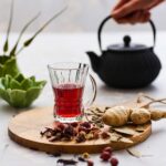 Lav Venüs 6'lı Kulplu Çay Bardağı Seti Modern Tasarım Şeffaf Cam 6 Parça - Görsel 3