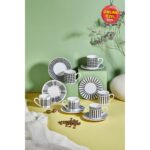 Enza 6'lı Porselen Fincan Takımı