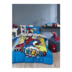 Özdilek Spiderman New York Tek Kişilik Lisanslı Lastikli Çarşaf Uyku Seti 5643 - Görsel 2