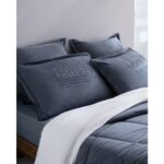 Madame Coco Bobigny Çift Kişilik Pamuklu Supersoft Comforter Set - Indigo - Görsel 5