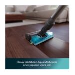 Philips Phılıps XC7053/01 7000 Serisi Aqua 25.2 V Kablosuz Dik Süpürge, PowerCyclone 12, TriActive Akıllı Başlık, 80 dk'ya Kadar Şarj, 3 Aşamalı Filtreleme, - Görsel 4
