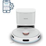 Philips XU2100/20 2000 Serisi Islak Kuru Moplu İstasyonlu Robot Süpürge, HomeRun Uygulaması, LDS Radar Navigasyon, Beyaz,
