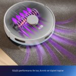 Philips XU2100/20 2000 Serisi Islak Kuru Moplu İstasyonlu Robot Süpürge, HomeRun Uygulaması, LDS Radar Navigasyon, Beyaz, - Görsel 2