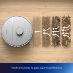Philips XU2100/20 2000 Serisi Islak Kuru Moplu İstasyonlu Robot Süpürge, HomeRun Uygulaması, LDS Radar Navigasyon, Beyaz, - Görsel 4