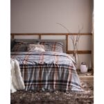 Madame Coco Boussy Çift Kişilik  Pamuk Flanel Nevresim Takımı - Lacivert