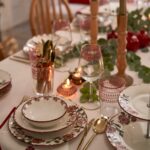 Bella Maison Jolly Porselen 18 Parça 6 Kişilik Yemek Takımı Kırmızı - Görsel 3