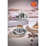 Enza Siena 2'Li Porselen Fincan Takımı